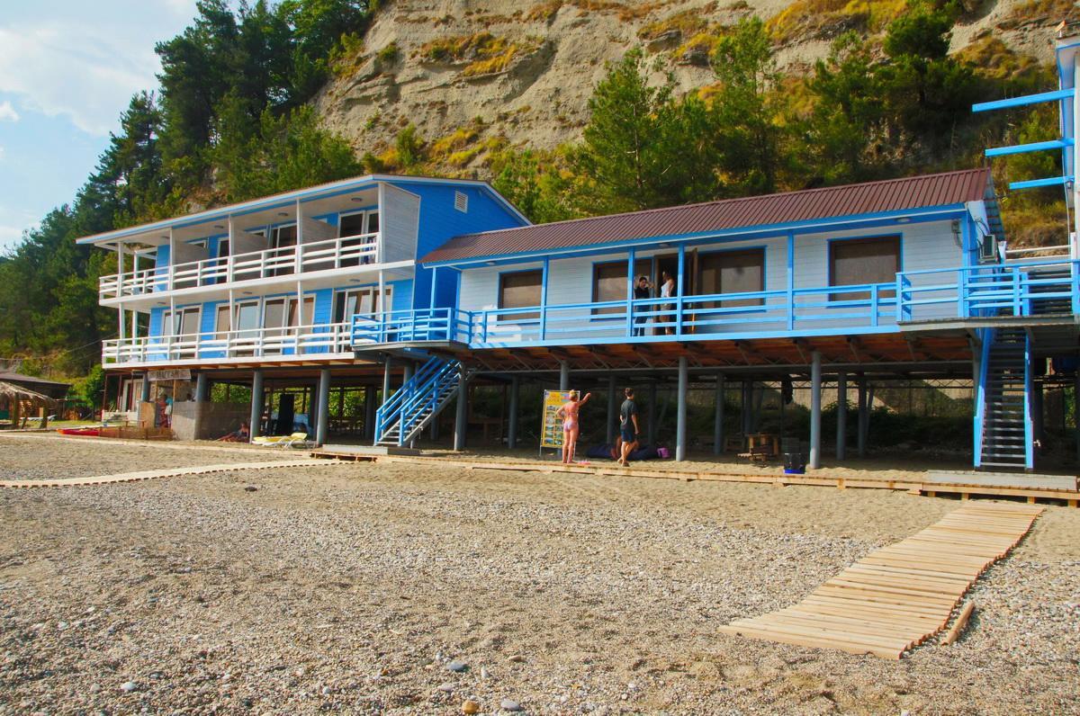 Captain Black Hotel Pizunda Exterior foto